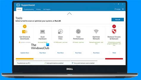 dell support assistant business download